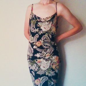 Frank Lyman Design Floral Patterned Maxi Dress